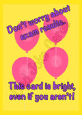 Exam results cards - Greetings card