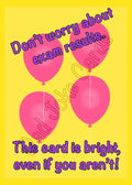 Exam results cards - Greetings card