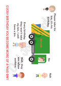 ‘Has-Bin’ birthday card